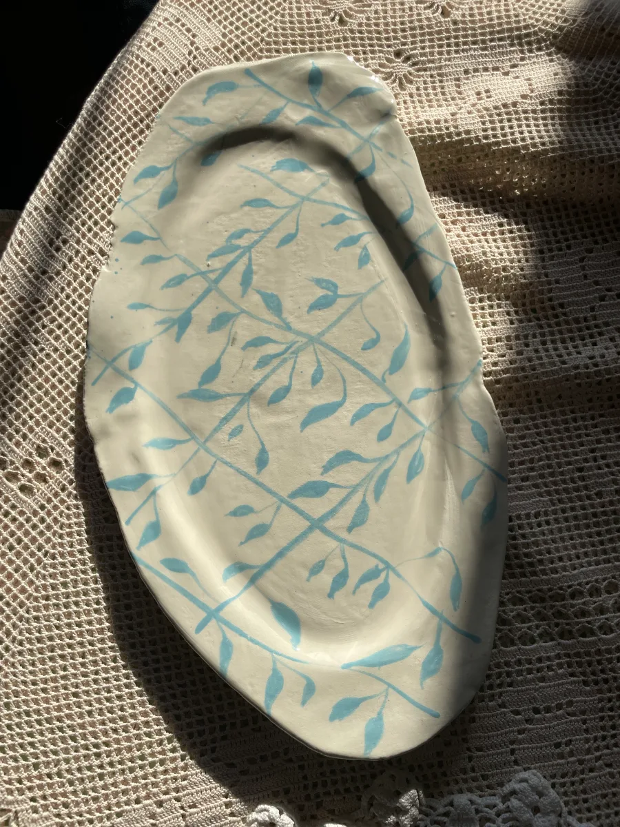 Patera blue design — zdjęcie 1