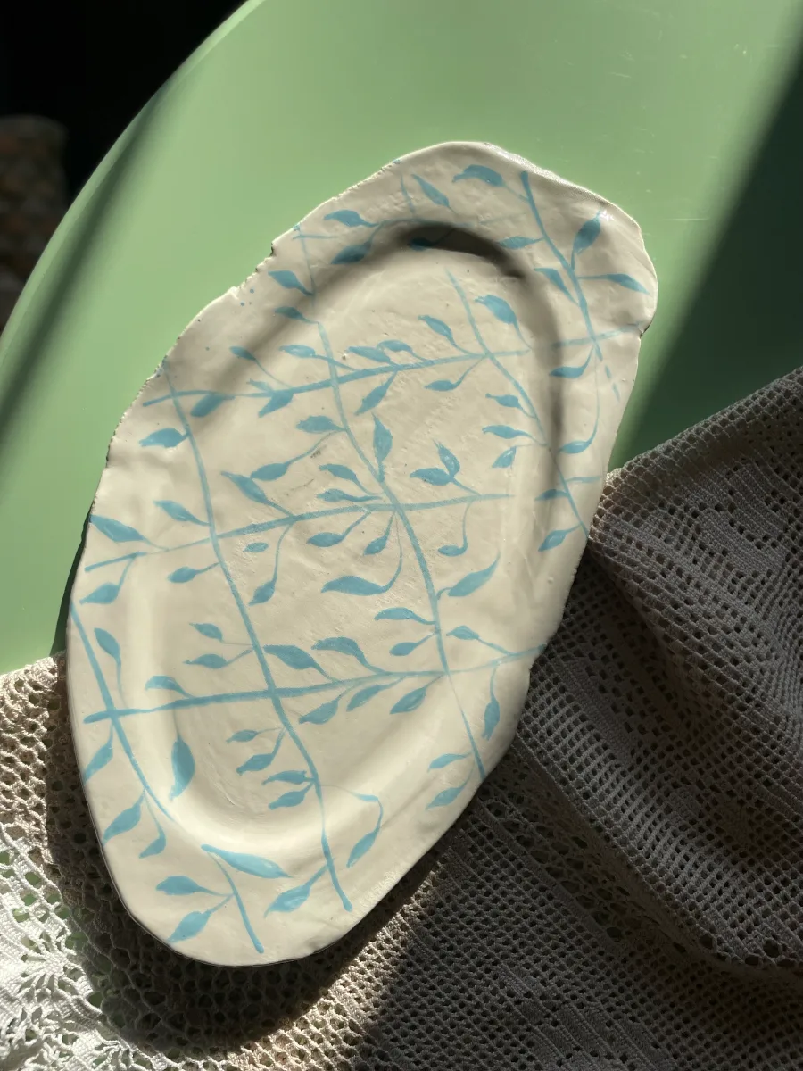 Patera blue design — zdjęcie 2