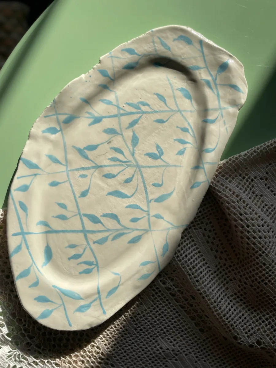 Patera blue design — zdjęcie 4