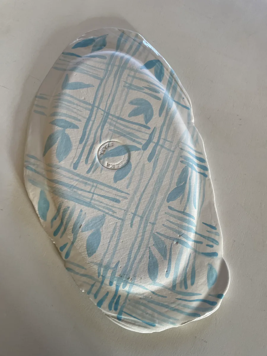 Patera blue design — zdjęcie 5