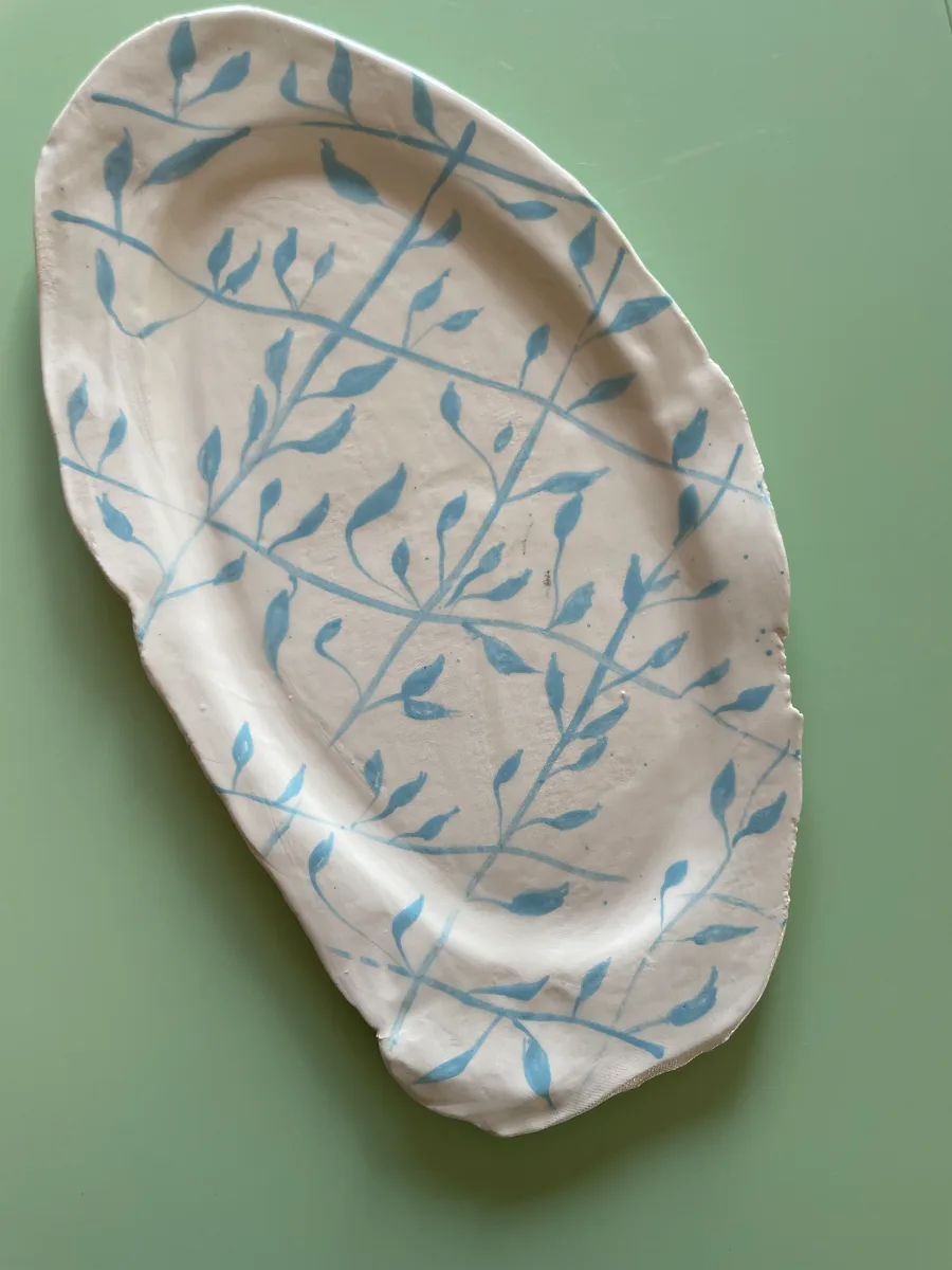 Patera blue design — zdjęcie 6