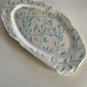 Patera blue design