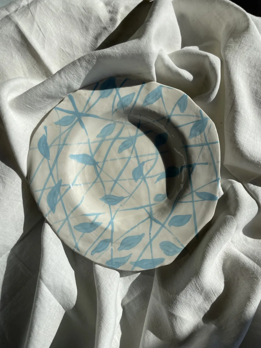 Talerz blue design — zdjęcie 1
