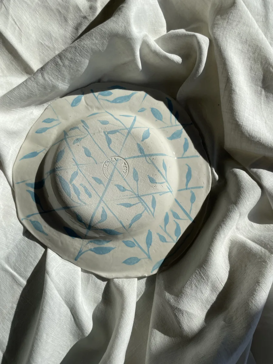 Talerz blue design — zdjęcie 2