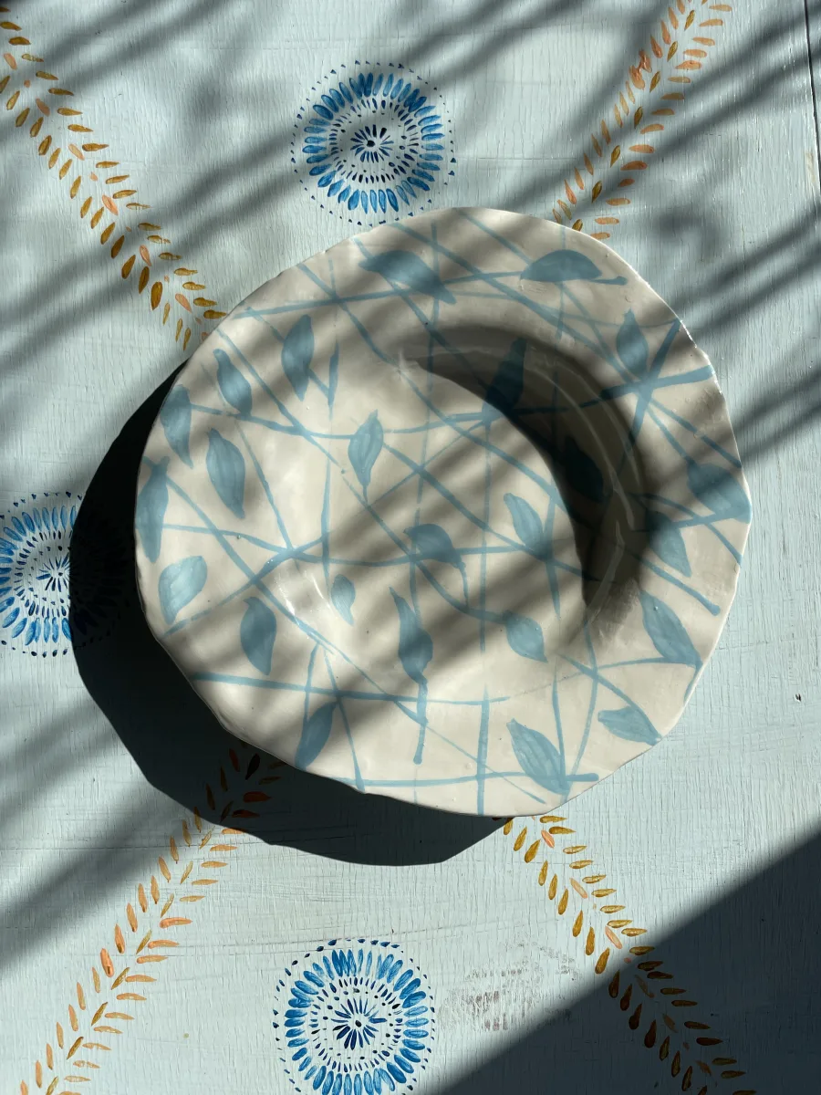 Talerz blue design — zdjęcie 4