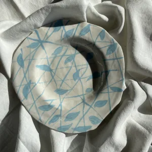Talerz blue design