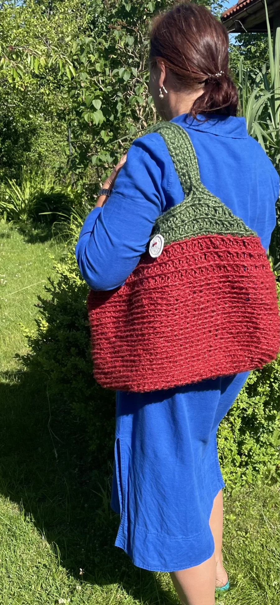 Burgundowa torba — zdjęcie 1